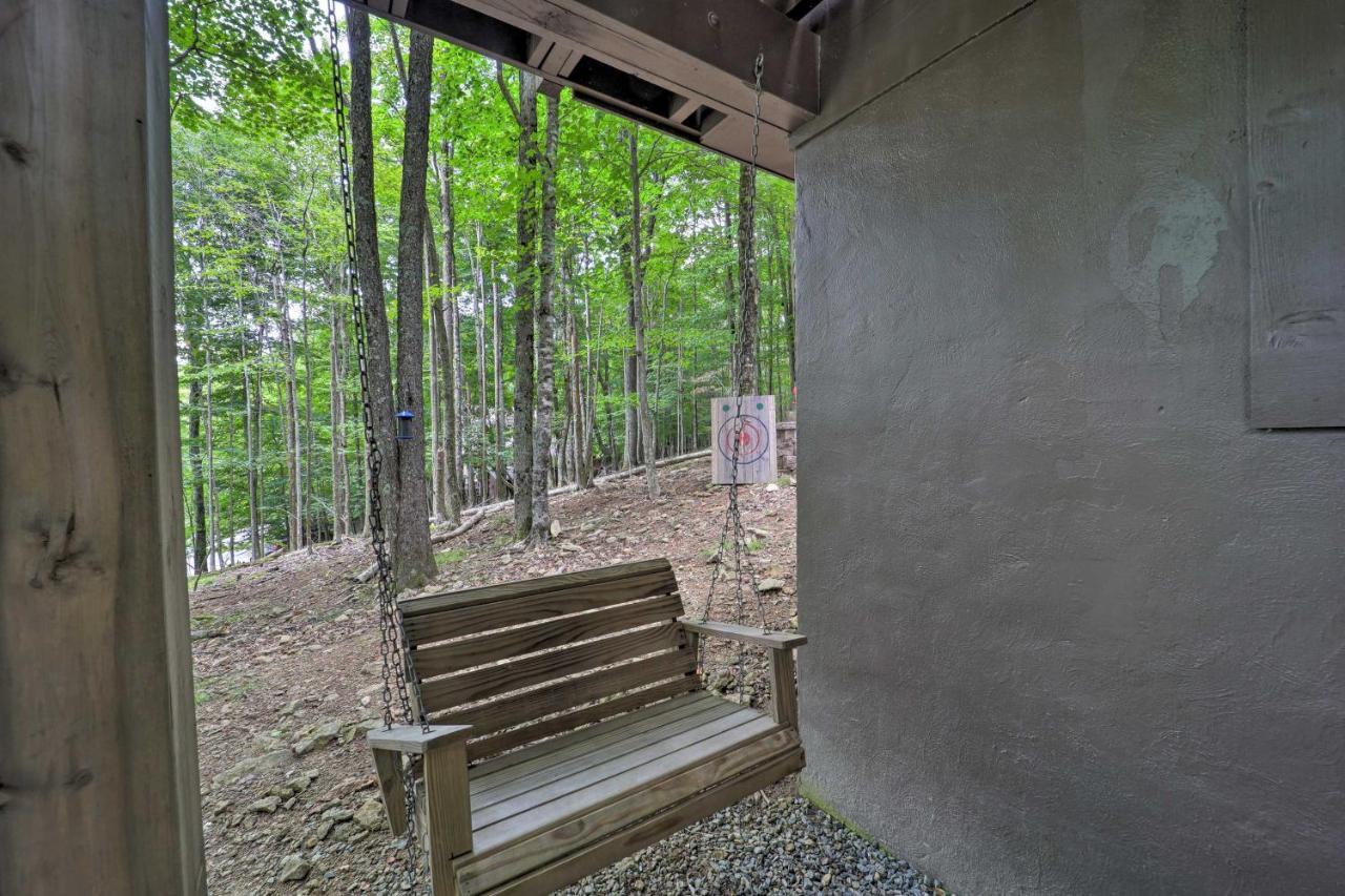 A-Frame Cabin With Hot Tub 1 Mi To Beech Mountain! 外观 照片