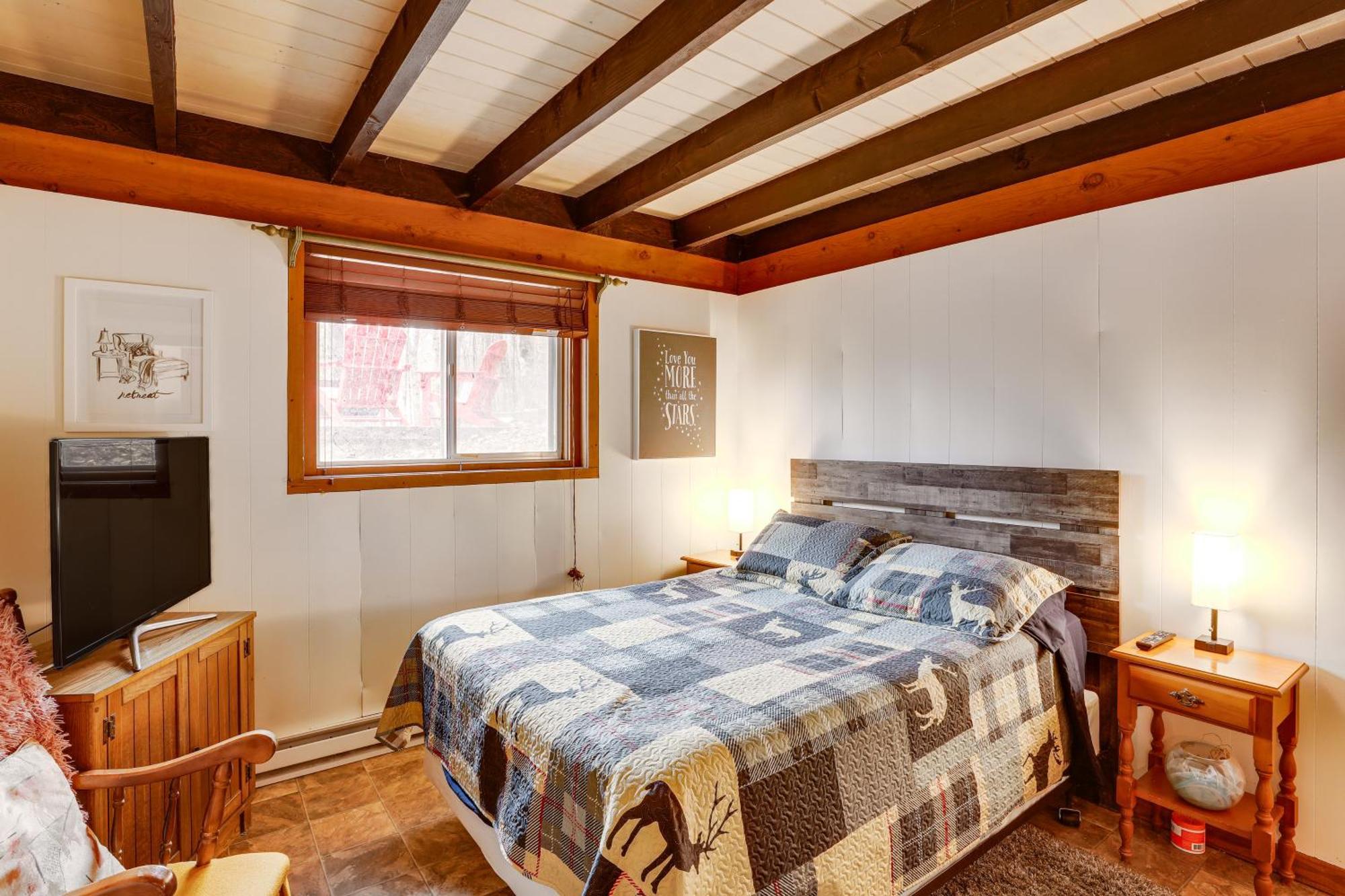 A-Frame Cabin With Hot Tub 1 Mi To Beech Mountain! 外观 照片